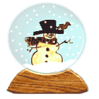 gif mu�eco de nieve
